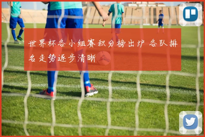 世界杯各小组赛积分榜出炉 各队排名走势逐步清晰
